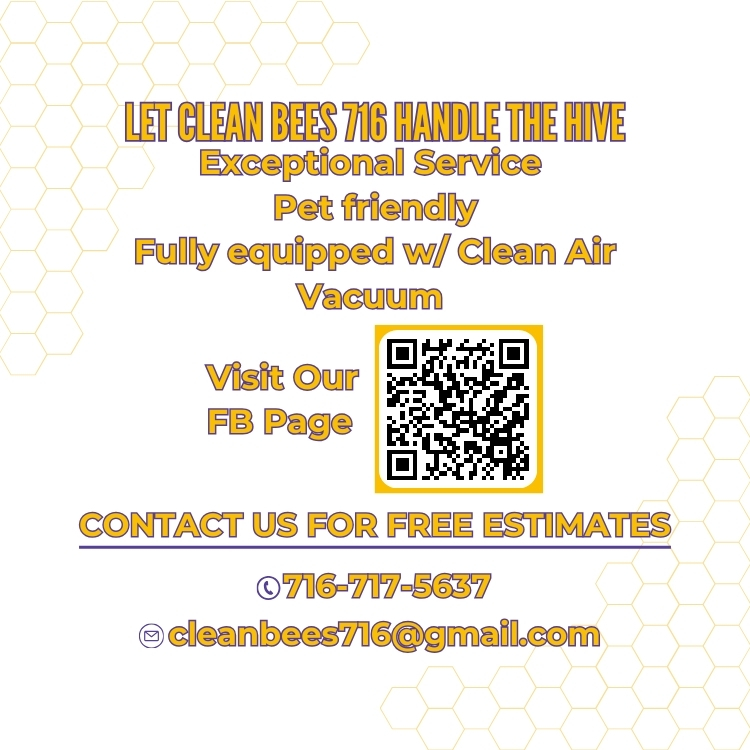 Clean Bees Business Card Back